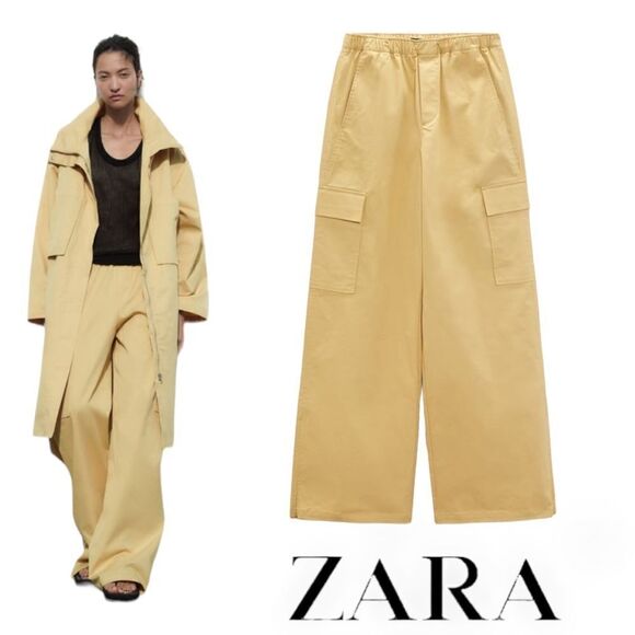 Zara Pants - ZARA | Straw | FULL LENGTH PANTS